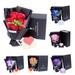 Farfi 1 Bouquet Artificial Soap Rose Carnation Flower Valentine Day Gift Wedding Decor