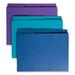 Smead SuperTab Organizer Folder 1/3-Cut Tabs: Assorted Letter Size 0.75 Expansion Assorted Colors 3/Pack