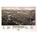 Vintage Map of Pittsfield New Hampshire 1884 Merrimack County Poster Print (18 x 24)