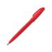 Sign Pen Color Marker Extra-Fine Bullet Tip Red Dozen