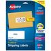 Avery Shipping Address Labels Laser & Inkjet Printers 100 Labels 2x4 Labels Permanent Adhesive TrueBlock (18163)