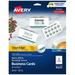 Avery Clean Edge Printable Business Cards with Sure Feed Technology Rounded Corners 2 x 3.5 White 160 Blank Cards for Inkjet Printers (88220)