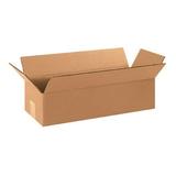 25 Long Corrugated Shipping Boxes 16x6x4 ECT-32 Kraft