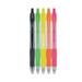 G2 Neon Gel Pen Retractable Fine 0.7 Mm Assorted Neon Ink And Barrel Colors 5/pack | Bundle of 2 Packs