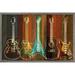 Guitars Wall Art Wall Poster 14.725 x 22.375 Framed