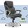 Serta at Home Serta Bryce Executive Office Chair w/ Patented AIR Lumbar Technology &amp; Layered Body Pillows Upholstered, in Gray/Brown | Wayfair