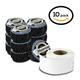 10 Rolls of Dymo 30251 Compatible White Return Address Labels for LabelWriter Label Printers 1-1/8 x 3-1/2 inch (130 Labels Per Roll)