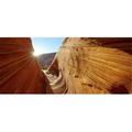 Panoramic Images PPI142534L Sandstone rock formations The Wave Coyote Buttes Utah USA Poster Print by Panoramic Images - 36 x 12