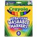 Crayola Washable Waterbased Markers 8 Count (Pack Of 5)