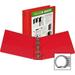 Samsill Economy 2 Round Ring View Binders 2 Binder Capacity - Letter - 8 1/2 x 11 Sheet Size - 425 Sheet Capacity - 3 x Round Ring Fastener(s) - 2 Internal Pocket(s) - Polypropylene Chipboard - R