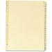 Sparco A-Z Clear Plastic Index Dividers