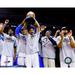 Oklahoma City Thunder with the 2012 NBA Western Conference Finals Champions trophy Game Six of the Western Conference Finals Photo Print