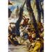 Tiepolo: Manna C1741. /N The Gathering Of Manna Detail. Oil On Canvas Giovanni Battista Tiepolo 1740-42. Poster Print by (18 x 24)