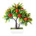 GYMNASTIKA 1Pc Artificial Fruit Strawberry Tree Bonsai Home Office Garden Desk Party Decor