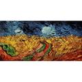 Wheatfield with Crows 1890 Poster Print by Vincent Van Gogh (18 x 24)