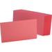 Oxford OXF7321CHE Colored Ruled Index Cards 100 / Pack