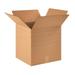 10 Multi-Depth Corrugated Boxes - 16 x 16 x 16 Brown ECT-32