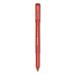 Write Bros. Ballpoint Pen Stick Fine 0.8 Mm Red Ink Red Barrel Dozen | Bundle of 2 Dozen