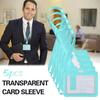 5 PCS Health Card Vaccine Card Protective Case Clamshell Card Case