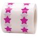 Lilac Star Stickers 1/2 Inch Wide 1000 Labels on a Roll