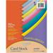 Pacon PAC101195 Pastel/Bright Cardstock 250 / Pack Assorted