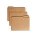 Smead Folder Reinforced 1/3-Cut Tab Letter Size Kraft 100 Per Box (10734)