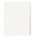 Avery Collated Legal Dividers Allstate Letter Size Tabs 1-25 White 1 Set (1701)