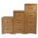 Oak 3 Drawer File Cabinet Medium