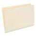 Universal Double-Ply Top Tab Manila File Folders Straight Tabs Legal Size 0.75 Expansion Manila 100/Box