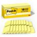 Post-it Notes Cabinet Pack 18 Pads 3 in. x 3 in. Canary Yellow