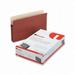 Universal Redrope Expanding File Pockets 5.25 Expansion Legal Size Redrope 10/Box