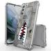 BC AquaFlex Series Bumper Case for Samsung Galaxy S21 (with Touch Tool) - Metal Shark