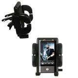 Gomadic Air Vent Clip Based Cradle Holder Car / Auto Mount suitable for the Coby MP837 Touchscreen Video MP3 Player - Lifetime Warranty