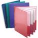 Oxford Letter Pocket Folder - 8 1/2 x 11 - 200 Sheet Capacity - 8 Pocket(s) - Poly - Assorted - 5 / Bundle | Bundle of 10 Bundles
