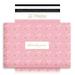 100 Count - 14.5 x 19 Pink Polka Dot - Thank You Poly Mailer with Self Seal Strip