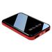 NIFFPD Portable Charger 5000mAh Power Bank Fast Charging with LED Display Slim Portable Phone Charger for iPhone Samsung Red