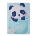 Allytech All-New Fire HD 8 Case 2020 10th Gen Fire HD 8 Plus Case 2020 10th Gen Slim Fit Folio Stand Leather Smart Cover with Auto Wake/Sleep for Amazon Fire HD 8 2020 Cute Panda