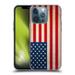 Head Case Designs Vintage Flags Flag of the United States of America USA Soft Gel Case Compatible with Apple iPhone 13 Pro