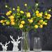 Coolmade 2 Pack Artificial Lemon Branches for Kitchen Party Decor Yellow Fake Lemon Decorations Farmhouse Style Home Dining Table Centerpiece