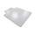 Floortex&reg; Computex Anti-Static Vinyl Chair Mat for Carpets up to 3/8&quot; in White/Black | 48 W x 36 D in | Wayfair FR319226LV