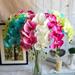 AURORA TRADE 1pc Artificial Orchid Stems Real Touch Orchid 31.5 inch Tall Fake Butterfly Phalaenopsis Flower Home Wedding Decoration