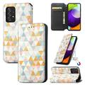 Case for Samsung Galaxy S21 Case Galaxy S21 Case Wallet Case PU Leather and Hard PC RFID Blocking Slim Durable Protective Phone Case Cover For Samsung Galaxy S21 Bling Rhombus