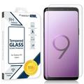 Samsung Galaxy S9 Plus Screen Protector Glass Film Full Cover 3D Curved Case Friendly Screen Protector Tempered Glass for Samsung Galaxy S9 Plus Clear