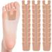 40 Pieces Metatarsal Felt Feet Pads Insert Pads Ball of Foot Cushion Pain Relief Forefoot Support Adhesive Foam Foot Cushion Pad