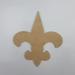 6 Fleur de lis Unfinished MDF Art Shape by Build-A-Cross