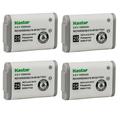 Kastar 4-Pack HHR-P103 Battery Replacement for Radio Shack EP5962 EP5995 HHR-P103 102 103 249 TL76008 V-TECH 80-0429-00-00 8004290000 80-5808-00-00 8058080000 80-5596-00 80559600 80-5654-00 80565400