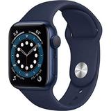 Restored Apple Watch Series 6 44MM Blue GPS Only (Refurbished)