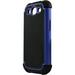 Accellorize Classic Series Protective Case for Samsung Galaxy S3 Black/Blue