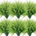 4Pcs Artificial Plants Boston Fern Bush Plant Shrubs Artificial Boston Fern Plants Greenery Bushes Flower for House Office Garden Indoor Outdoor Decor