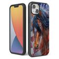 Bemz Dual Layer Hybrid Cover Case Compatible with iPhone 14 - American Horse